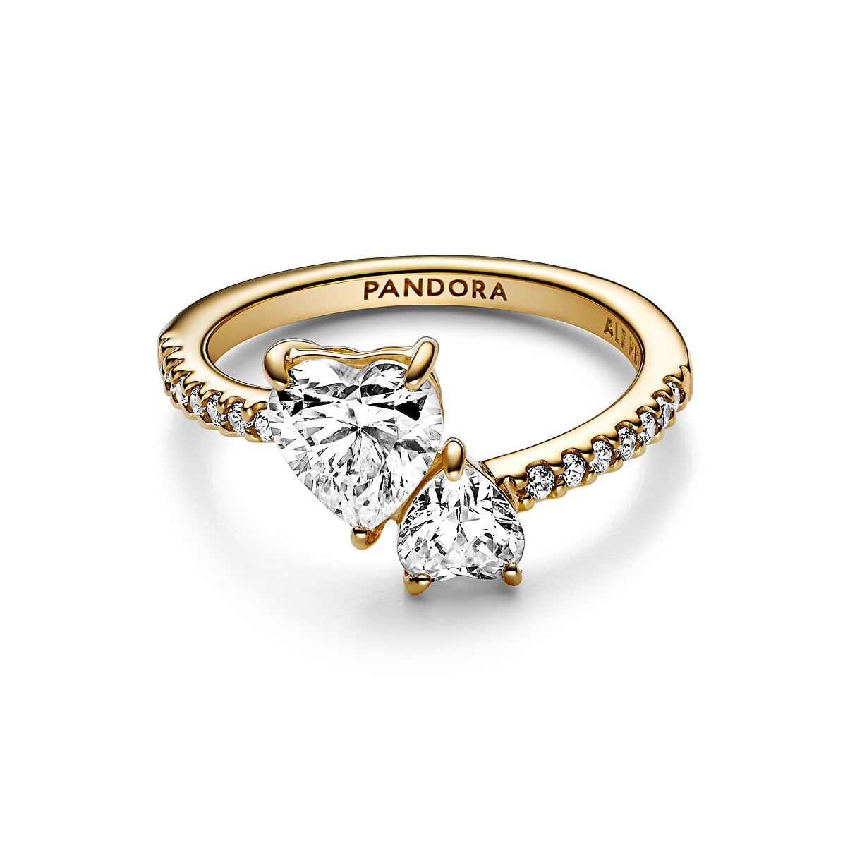 Pandora_Ring_14k Gold plated_Clear Cubic Zirconia_161198C01 (2)