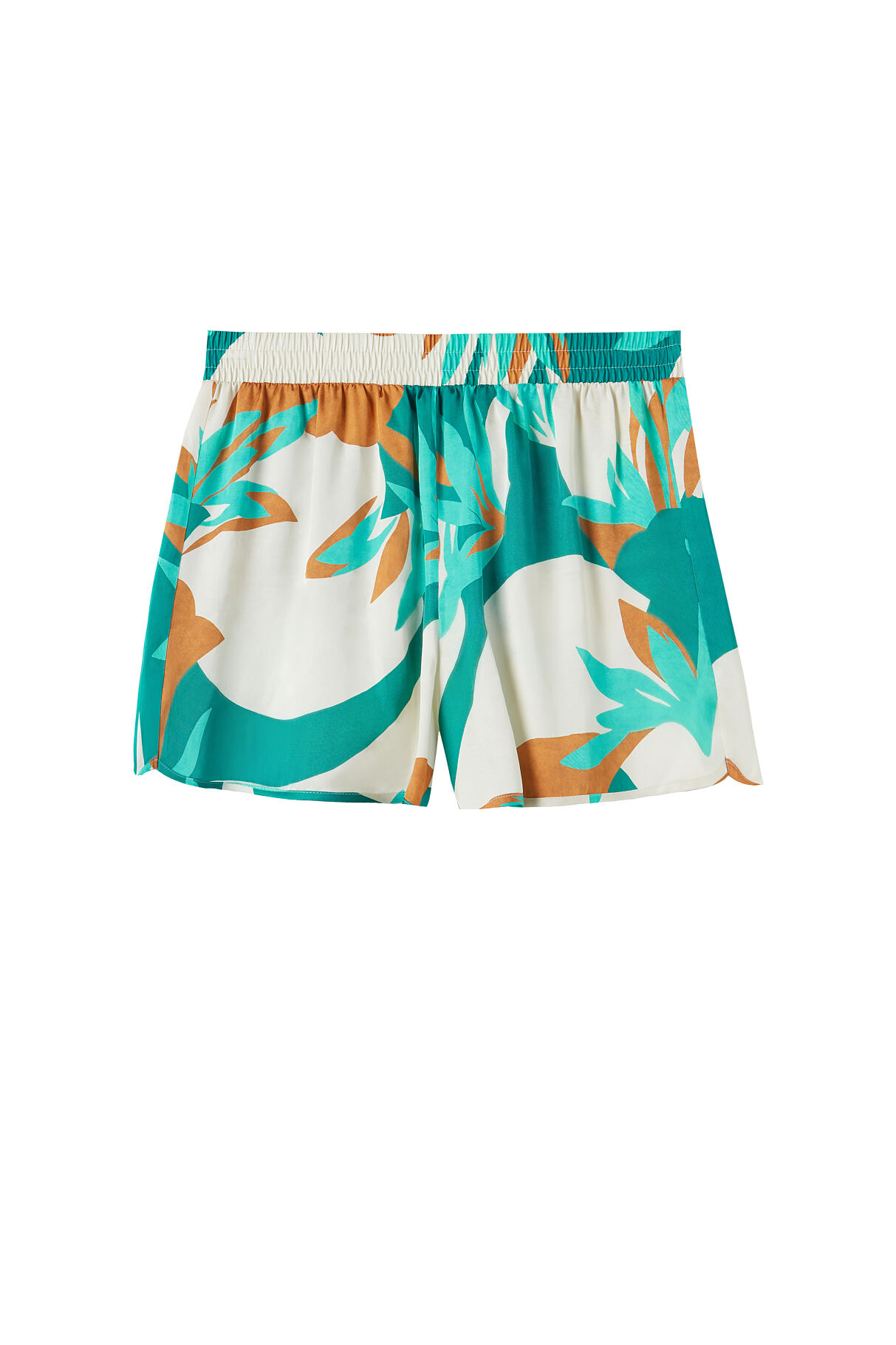 Shorts aus Viskosesatin Summer Vibes_€35_90