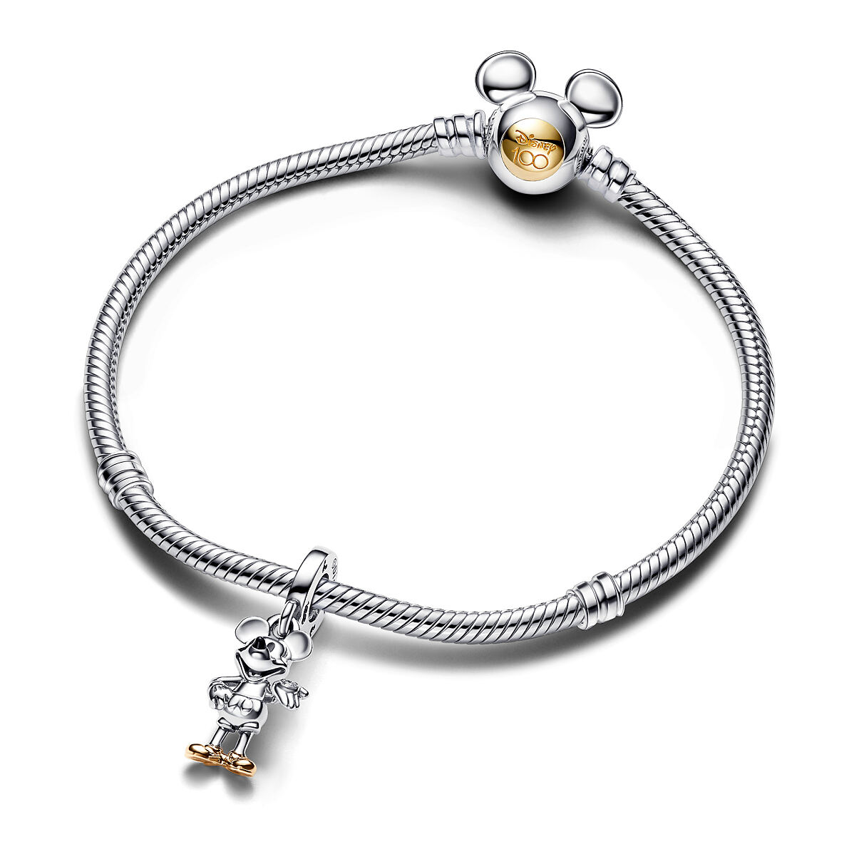 Pandora x Disney_Charm_Sterling Silver_14 K Gold_Diamond_with bracelet_792812C01_348,00 Euro