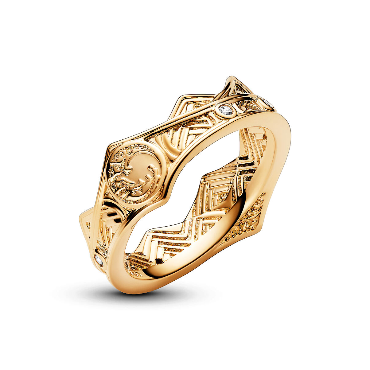 Pandora x GOT_Ring_14k Gold-plated_Cubic Zirconia_162969C01_79,00 Euro (1)
