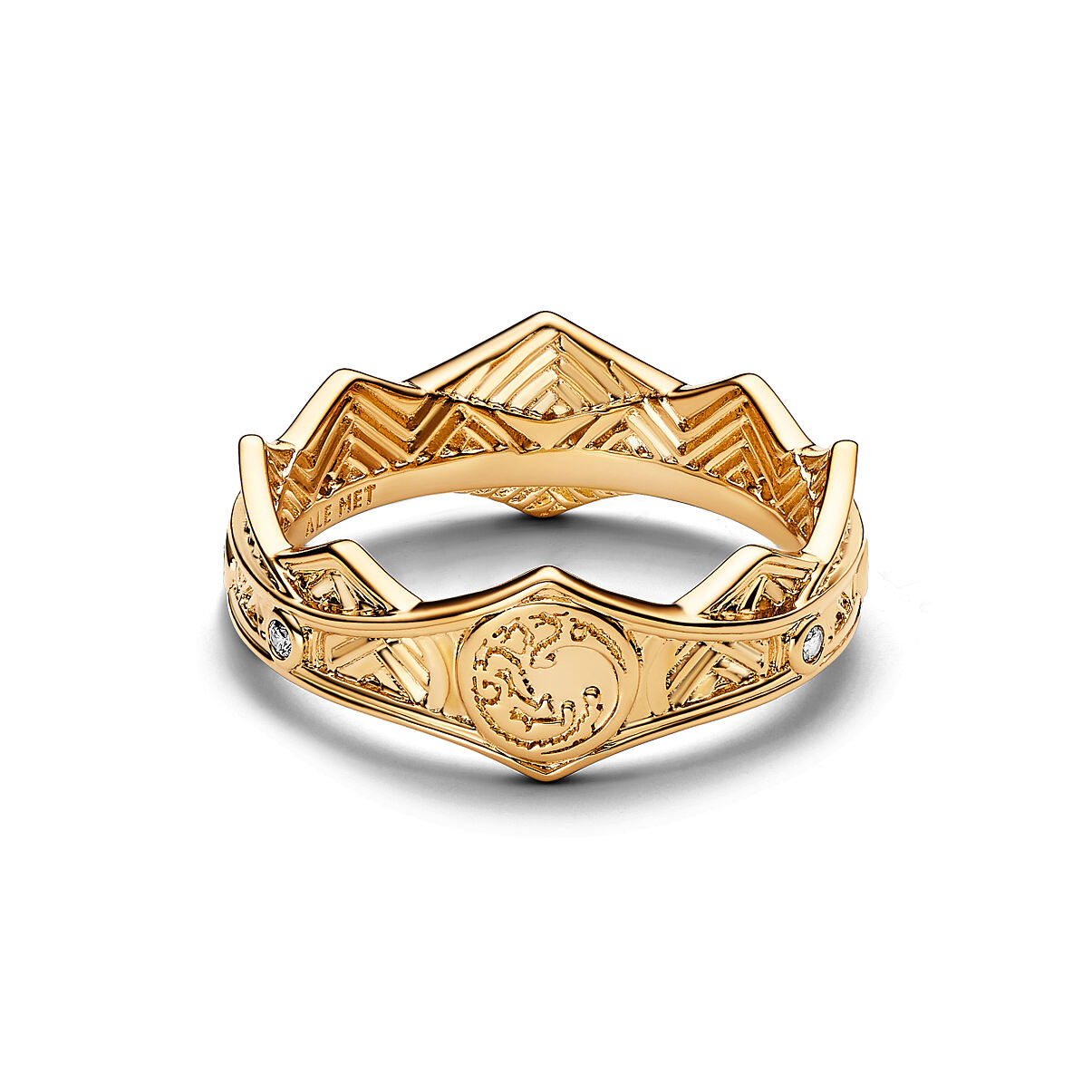 Pandora x GOT_Ring_14k Gold-plated_Cubic Zirconia_162969C01_79,00 Euro (3)