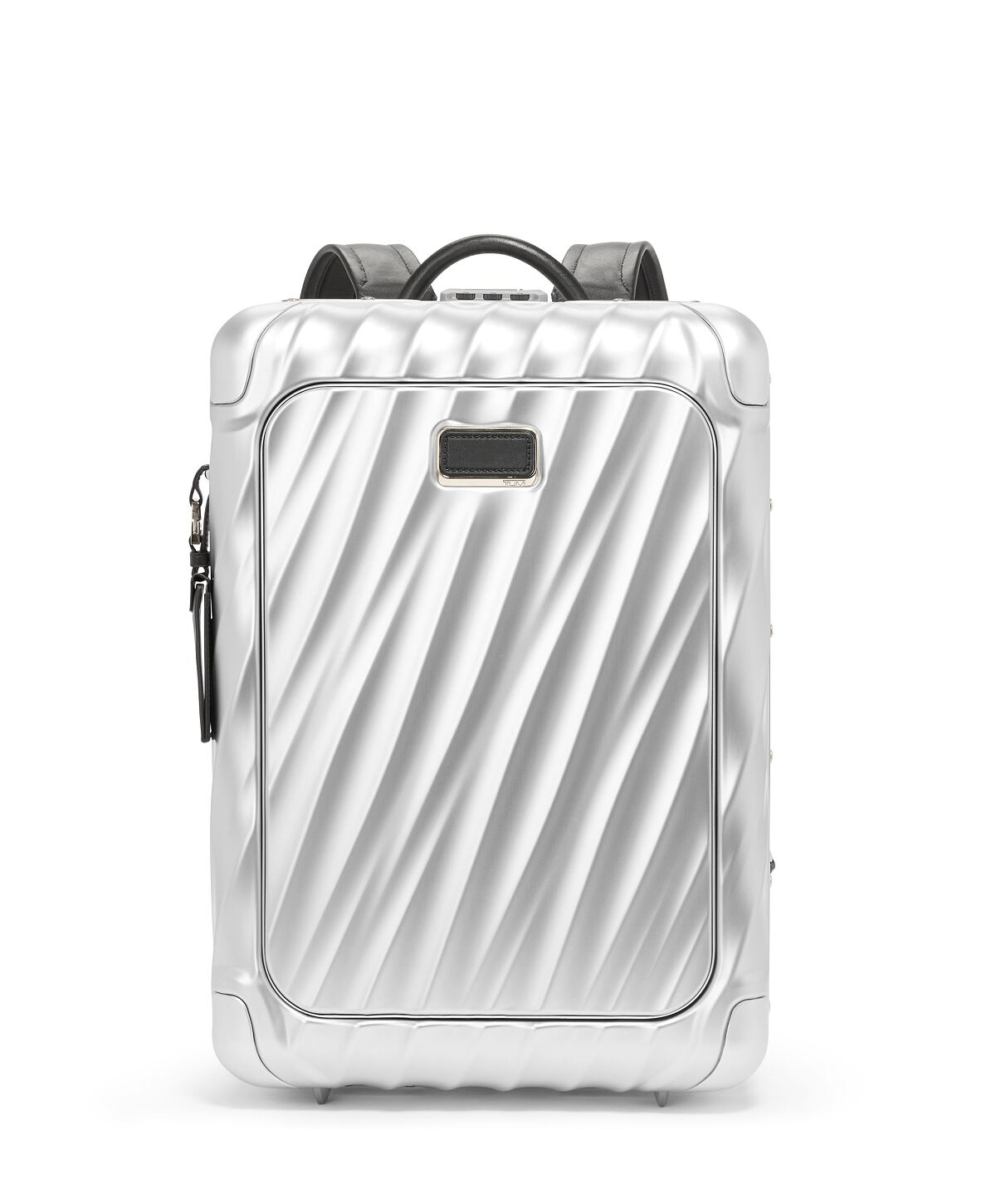 TUMI_Degree Aluminium Backpack in silver_1750,00 Euro