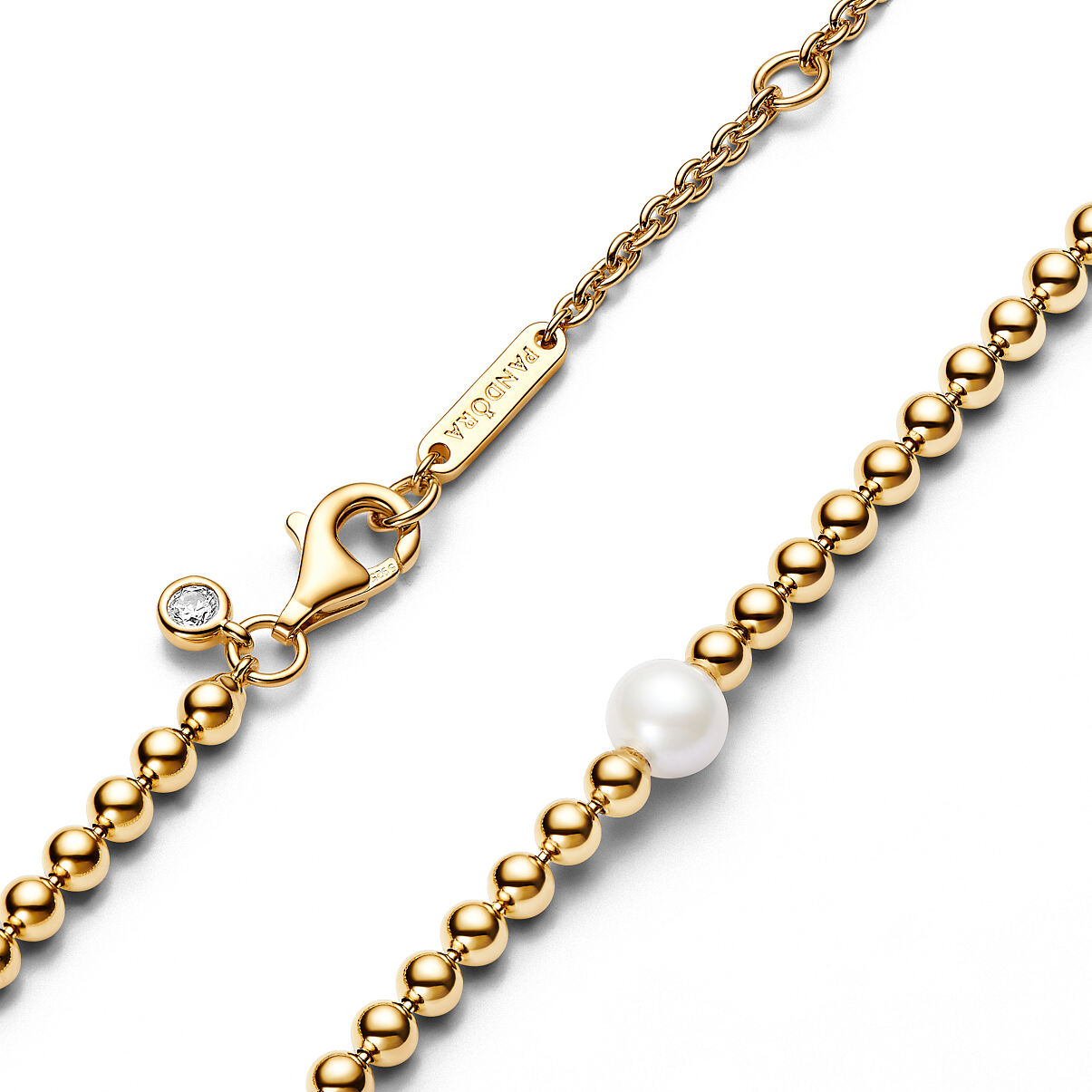 Pandora_Necklace_14k Gold-plated_Freshwater Pearls_Cubic Zirconia_363176C01_199,00 Euro (3)