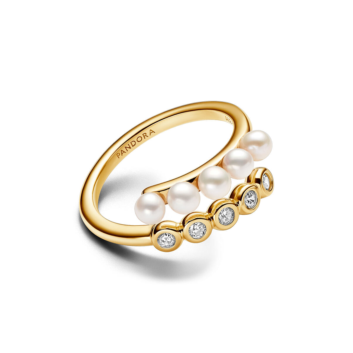 Pandora_Ring_14k Gold-plated_Freshwater Pearls_Cubic Zirconia_163146C01_149,00 Euro (3)