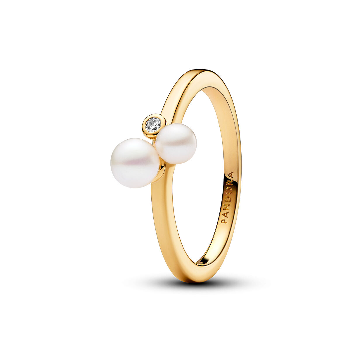Pandora_Ring_14k Gold-plated_Freshwater Pearls_Cubic Zirconia_163156C01_99,00 Euro (2)